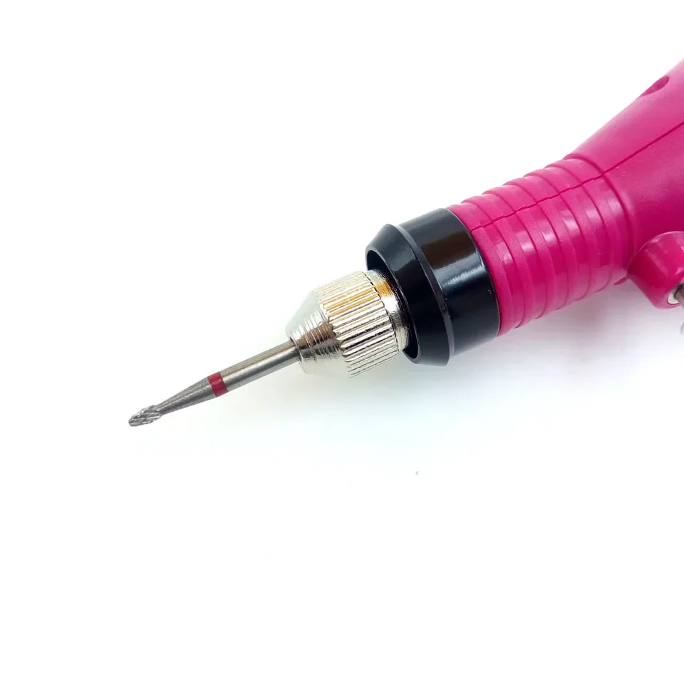 Hytoos-タングステンカーバイドネイルドリルビット、ロータリーキューティクルバリビット、マニキュアアクセサリー、ネイルミリングカッター、h0103p、3インチ、32インチ