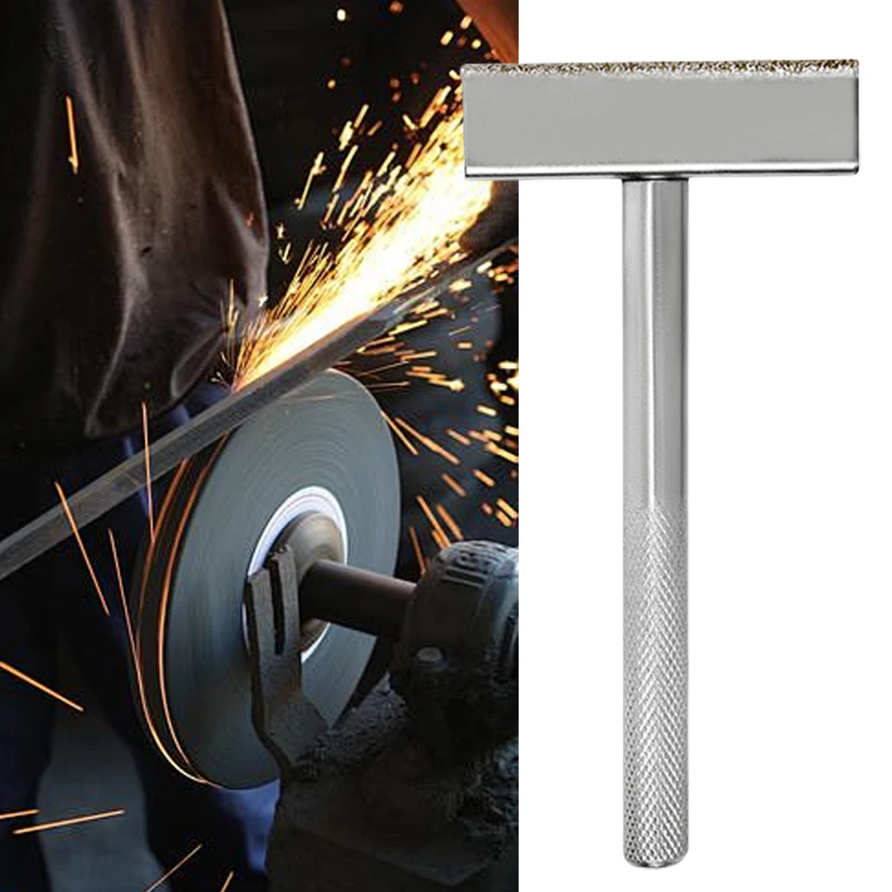 ダイヤモンド砥石ドレッサー 再利用可能 厚みのある研磨ツール ベンチグラインダー ドレッシングツール 炭化ケイ素 ジェイド プラチナ用