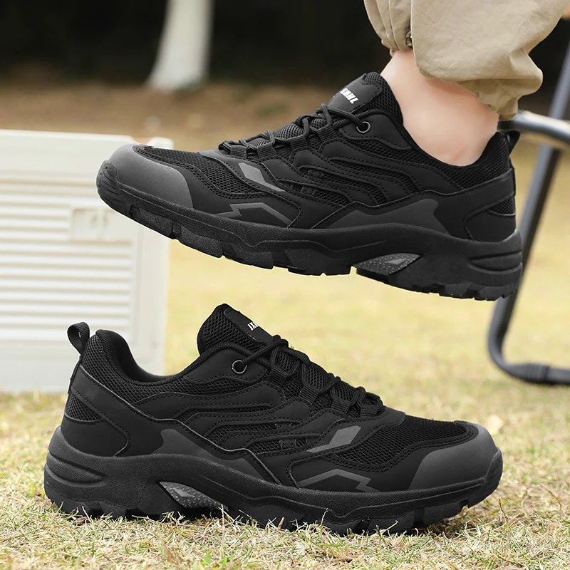 

2026 New Unisex Big Size Low-Top Hiking Shoes | Non-Slip Wear-Resistant Outdoor Casual Athletic Mountaineering Shoes