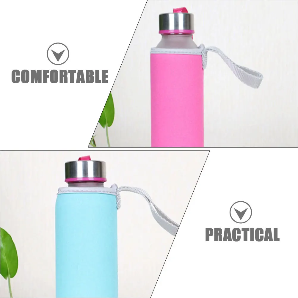 

6Pcs Anti-Scald Cup Sleeve Insulated Cloth Water Bottle Sleeve Reusable Coffee Cup Sleeves Water Bottle Protective Cover