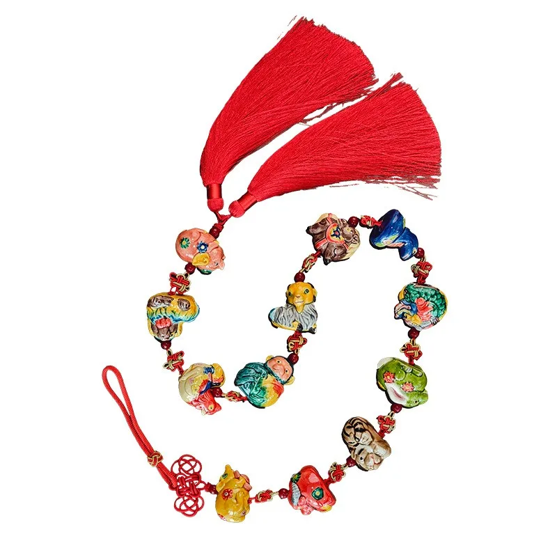 Handicraft home high-end ceramic pendant