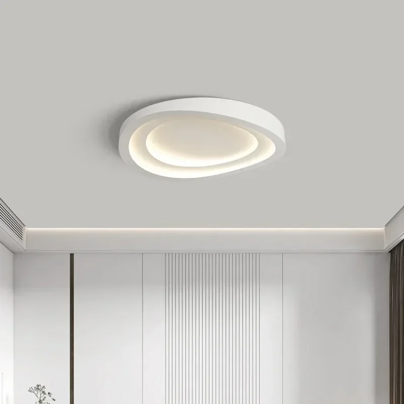 

Bedroom led ceiling lamps simple modern atmosphere Nordic ins wind living room study room lamp round master bedroom lamp