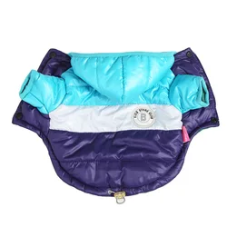 Winter Warm Dog Jacket For Medium Small Dogs Cotton French Bulldog Dog The Dog Face Winter Clothes Windproof Coat Puppy Pet Outf