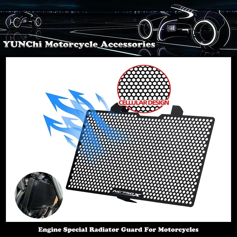

Engine Special Radiator Guard For Motorcycles For HONDA NC750X NC750DCT 2021 2022 2023 2024