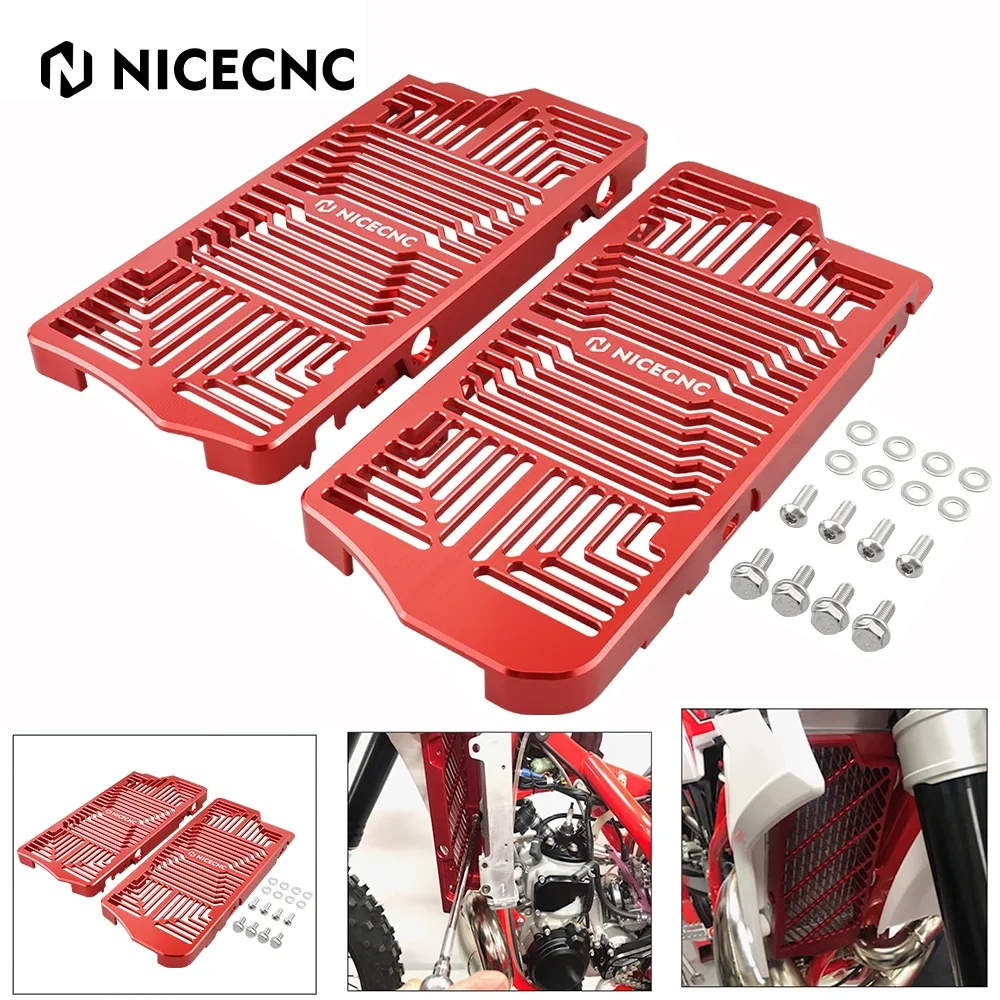 

NiceCNC For Beta RR RR-S 200 250 300 350 390-500 1 Pair of Radiator Guards Grill Protector Motocross Grille Cover Accessories