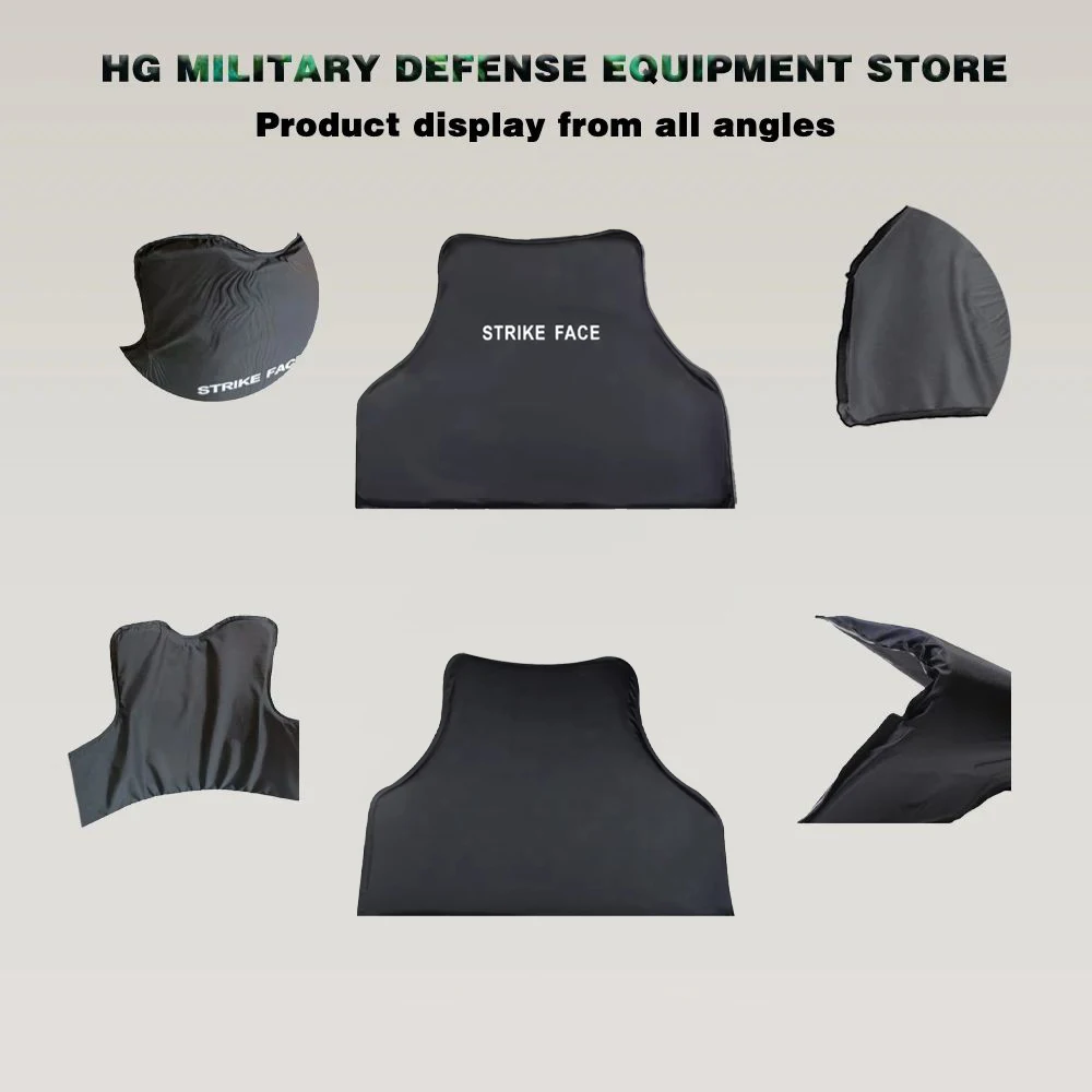 NIJ IIIA Bulletproof PE Plate Protection Multi-Function Tactical Vest Suitable For Guards And Security Personnel On Duty