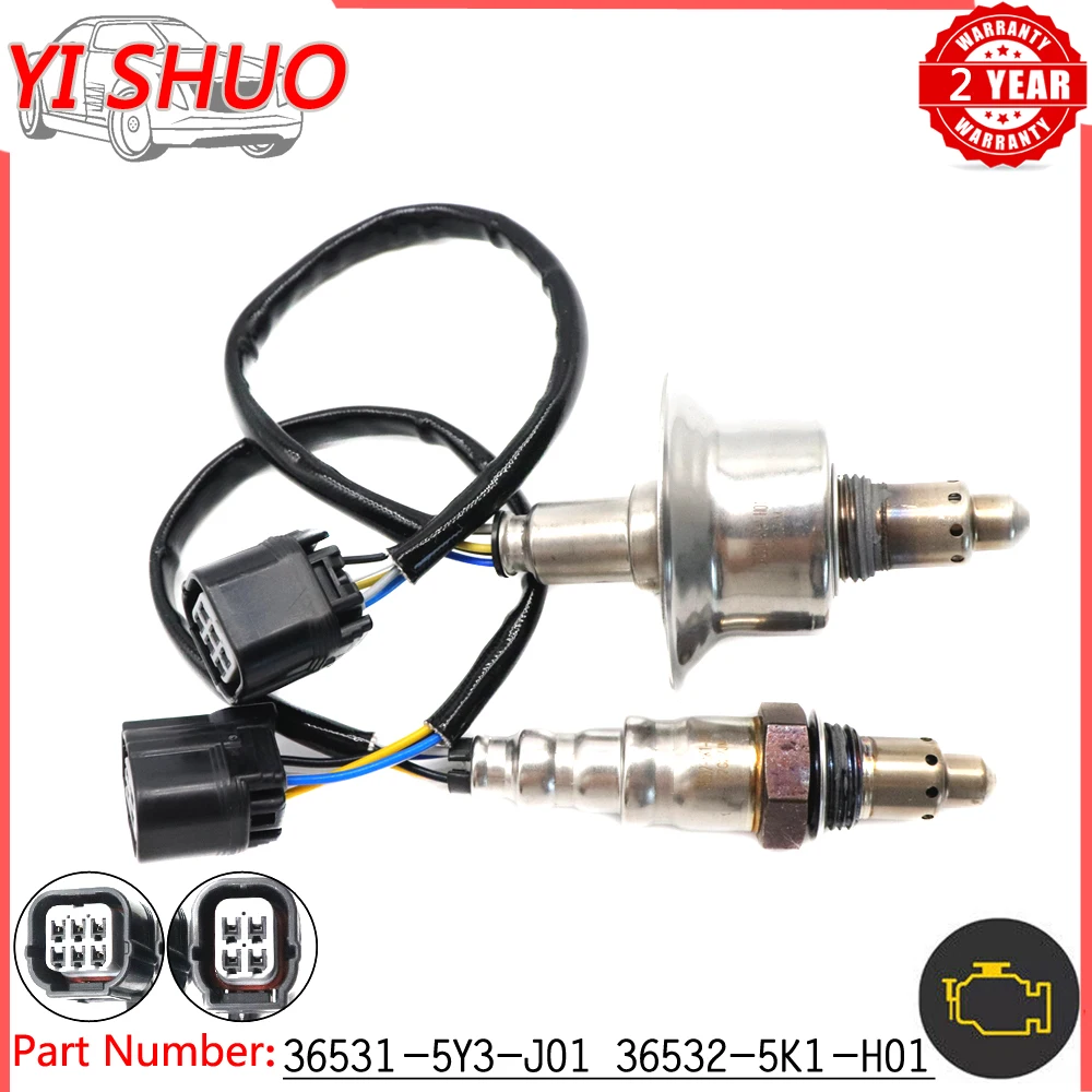 

Car Upstream Downstream Air Fuel Ratio Lambda Oxygen Sensor 36531-5Y3-J01 36532-5K1-H01 for Honda Accord CR-V Hybrid 2017-2022