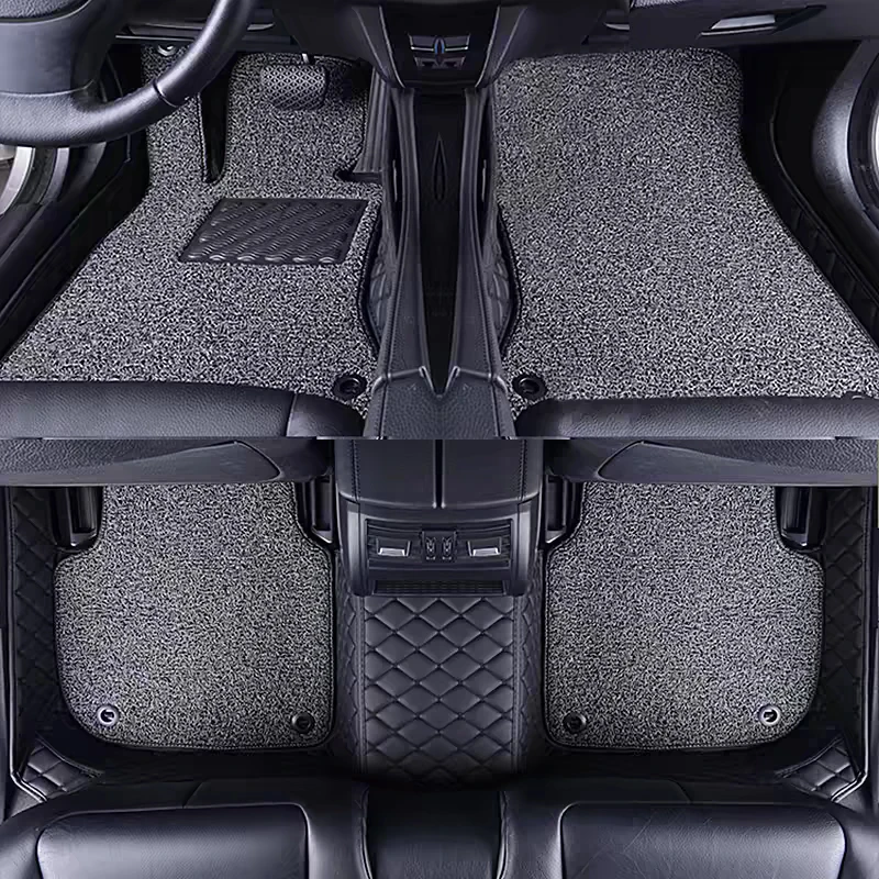 

Custom Double Layer Car Floor Mats Fit for Mercedes Benz EQA H243 2022 2023 2024 2025 2026 Auto Foot Carpet