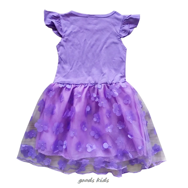 Lovely Like Nastya Show Summer Casual Dresses Baby Girls Clothes Children Wedding Party Princess Vestidos And Bag Best Gift