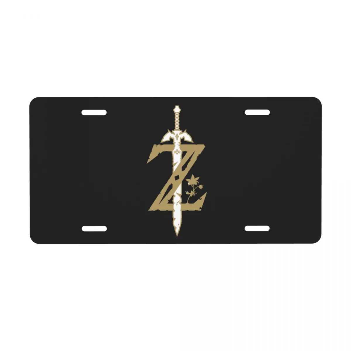 Personalized The Legend Of Zeldas License Plate Video Game Decorative Car License Plate Cover Aluminum Vanity Tag 6x12 Inch