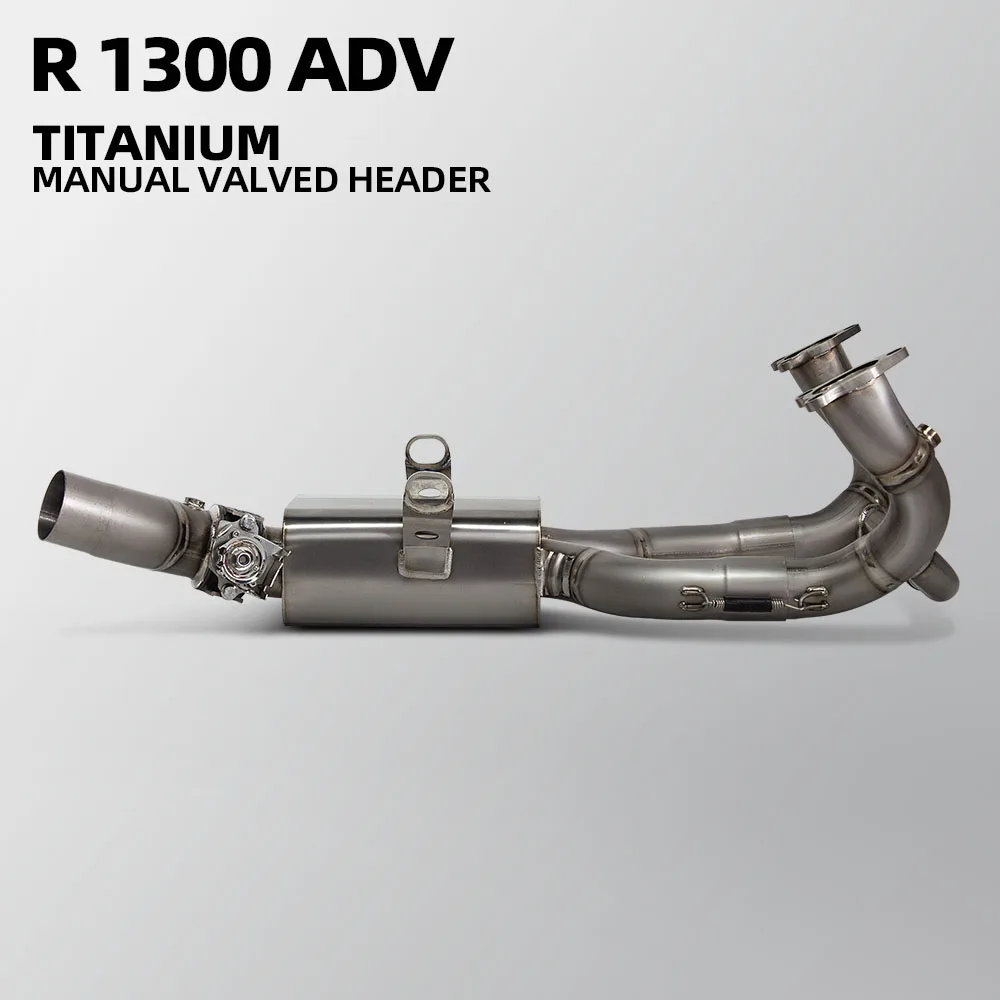 

Motorcycle Escape Manifold Modify Titanium Box Exhaust Header Pipe Compatible Original Muffler For BMW R1300ADV 2024 2025