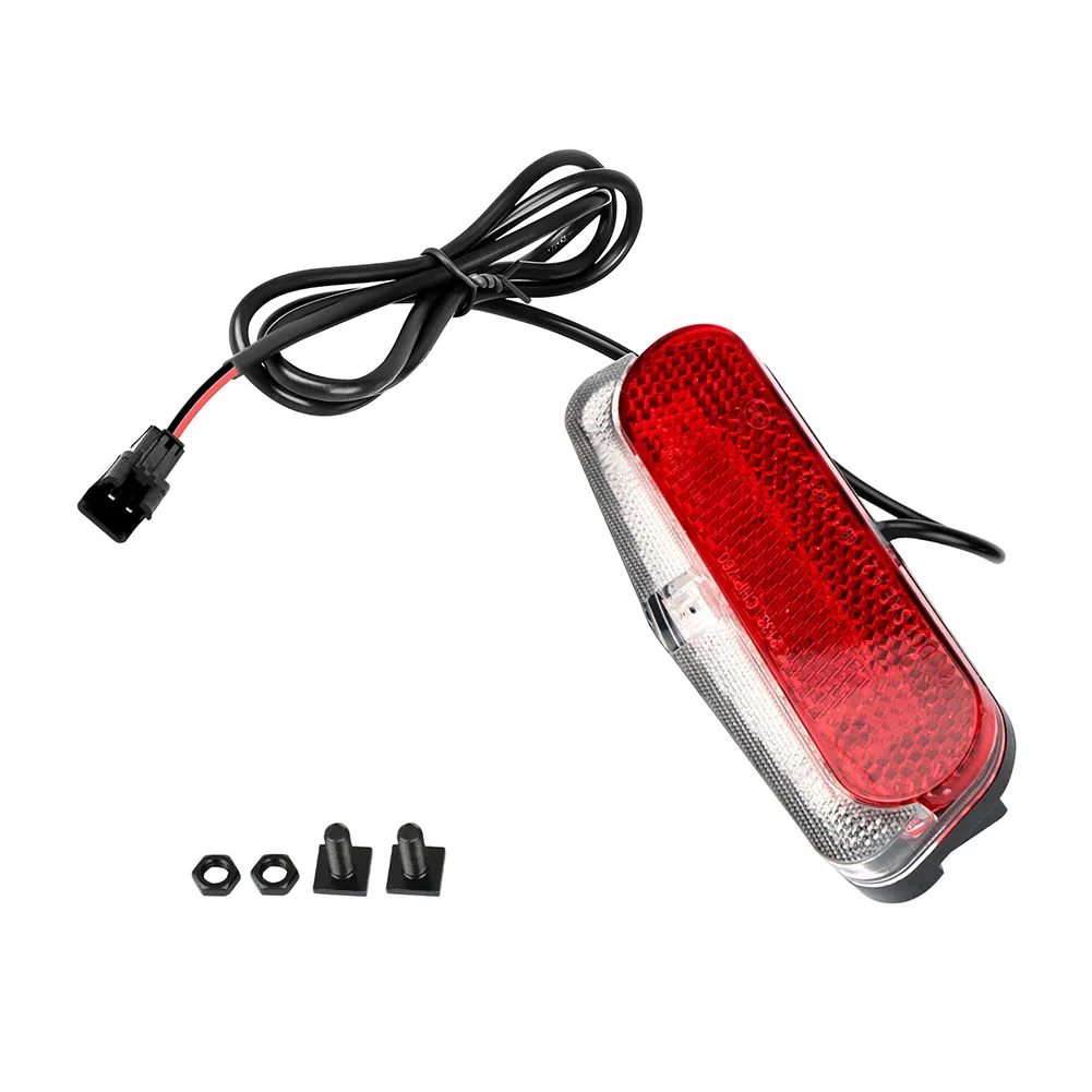 AliExpress NONE 36V/48V Ebike Tail Light 2Pin SM Connector Night Riding Rear LED Lamp For Bafang Electric Vehicle Accessories
