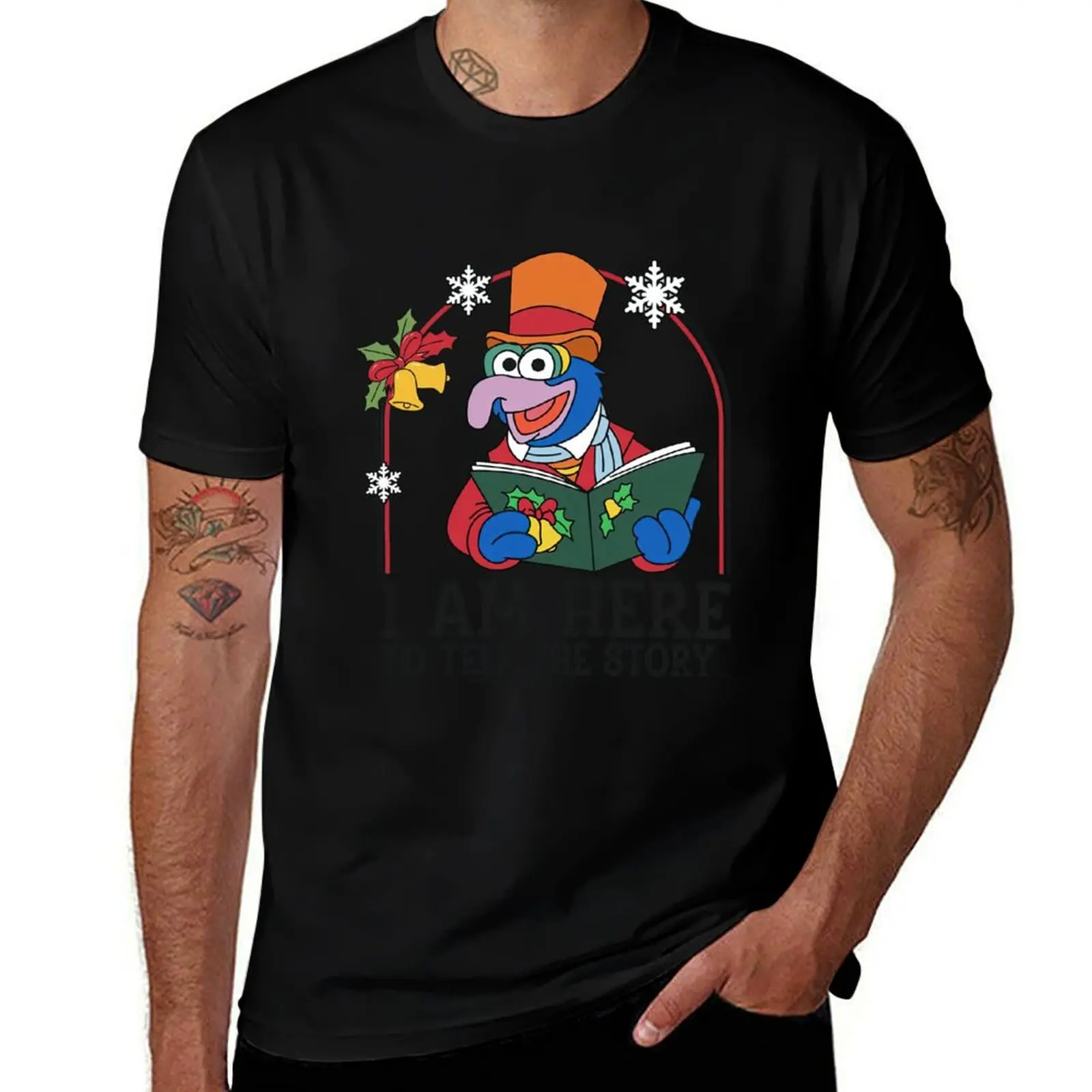 Retro Gonzo I Am Here To Tell The Story Comfort Color T-Shirt Retro Style Print Casual Top T-Shirt