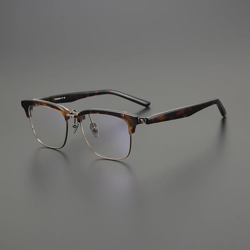 

Quality Glasses Frames M-96 Japanese Designer Fashion Vintage Square Eyeglasses ForMen Women 2025 New Classic Acetate Eyewear