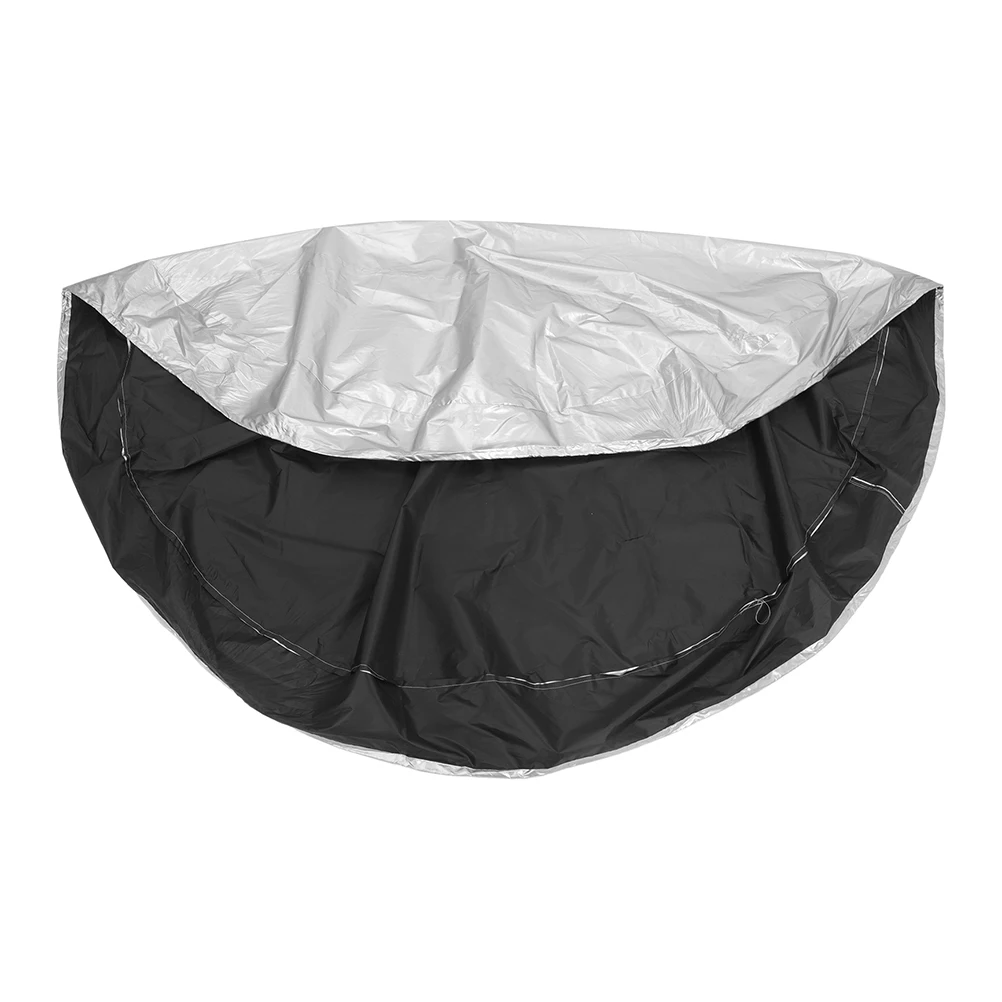 

1pc Universal Fit Waterproof Pool Inflatable Garden Swimming Pools Durable Silver Oxford Cloth Reusable Protector Caps Insulated