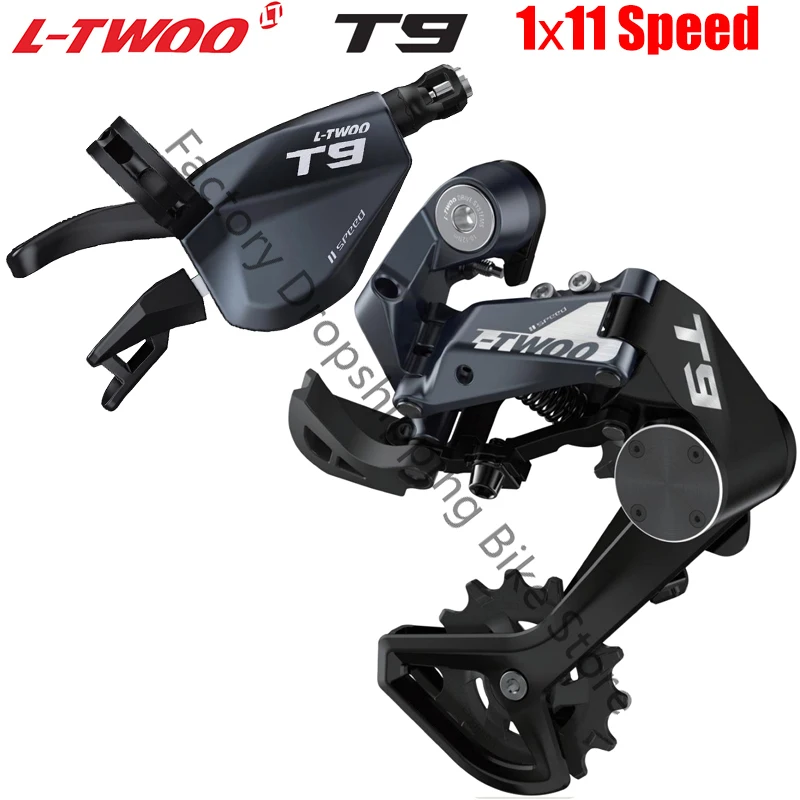 

LTWOO T9 1x11 Speed MTB Bike Derailleur Kit Two Way Release Trigger Shifter 11V Damping System Aluminum RD Bicycle Parts