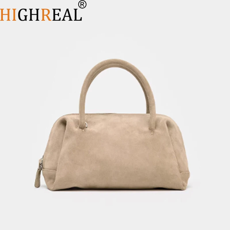 

Сумки на плечо для женщин, сумки из искусственной замши, однотонная сумка с верхней ручкой, осенние новые роскошные дизайнерские сумки, кошельки