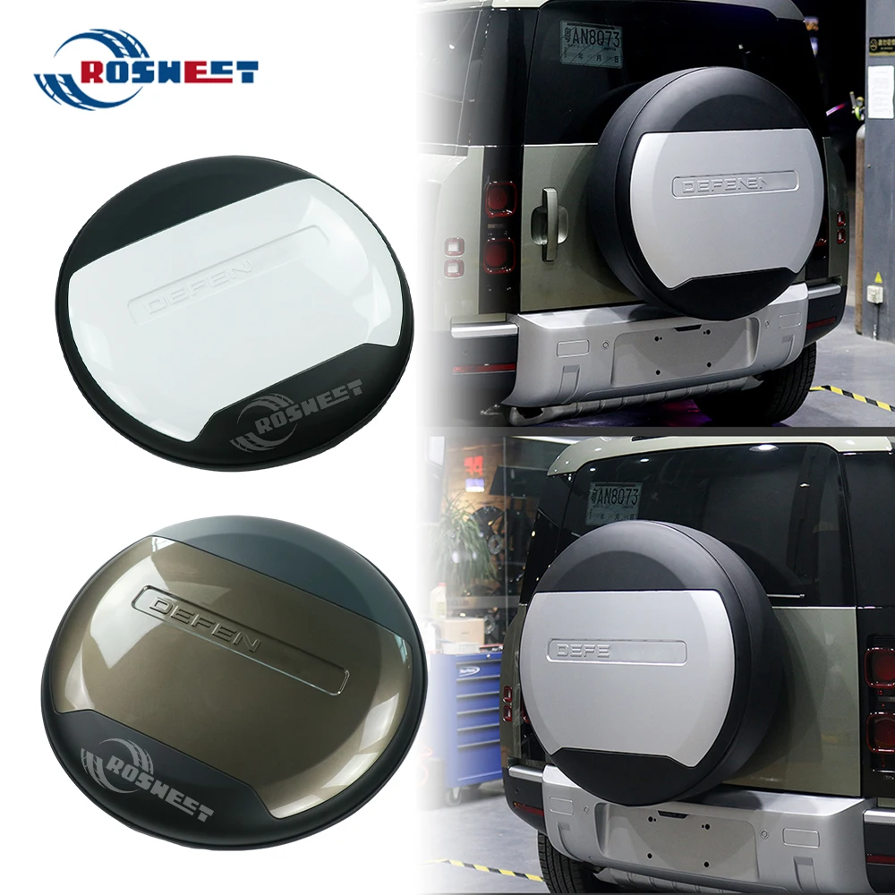 New Car Spare Tire Cover For Land Rover Defender 90 110 130 2020-2024 L663 Wheel Cover Protector Styling Accessories