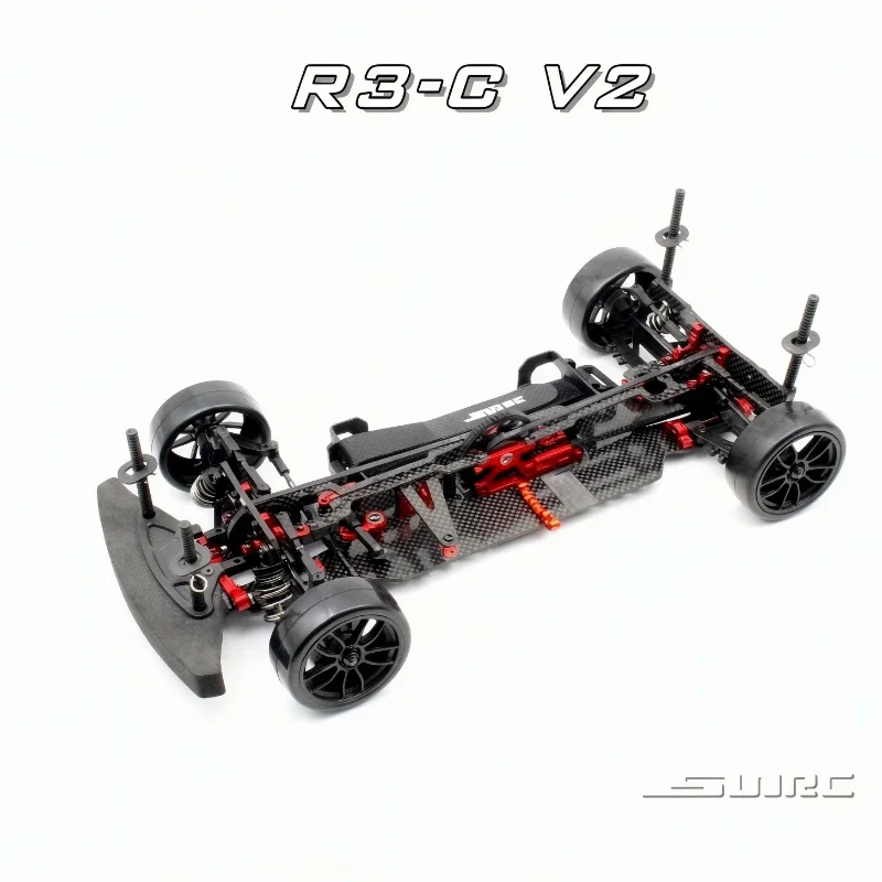 New SNRC 1/10 R3-G R3-CR3-PRO Remote Control Electric Racing Flat Running RV Frame Chassis Mid Motor 4WD RC Professional Modell