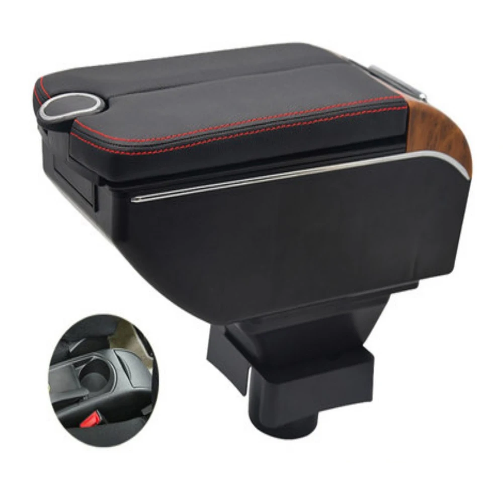 

Car Citroen C4 Armrest box storage box central container Store content box auto interior accessories elbow rest with usb