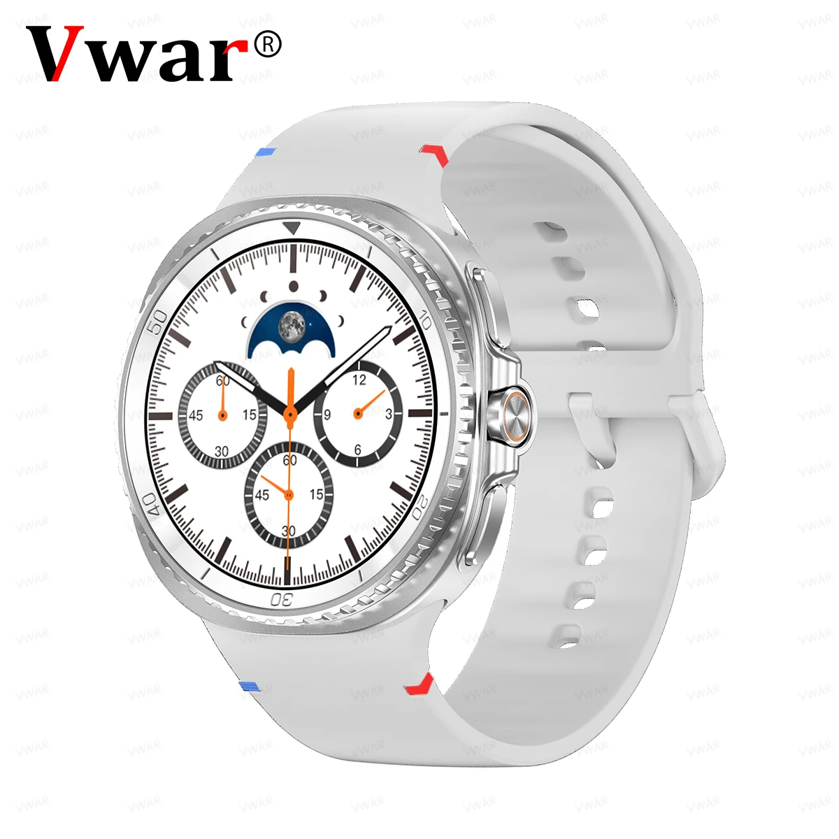 

VWAR HC8 Классические Смарт-часы 8 46 мм 1,43-дюймовый AMOLED-экран с беспроводной зарядкой Спортивные умные часы для мужчин и женщин IP68 Водонепроницаемые