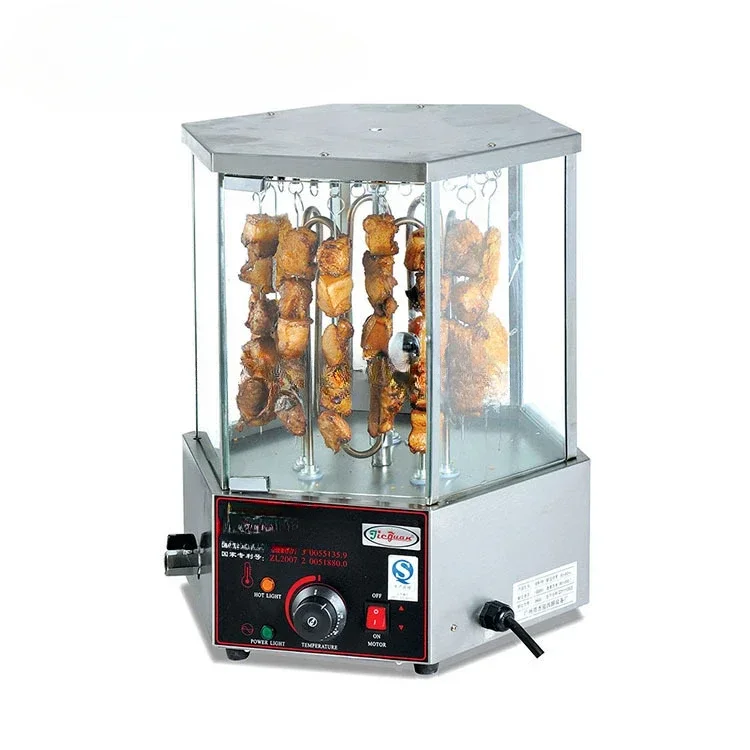 Roast Rotary Corn Machine/Rotary Roast EB-18 With Tempered Glass