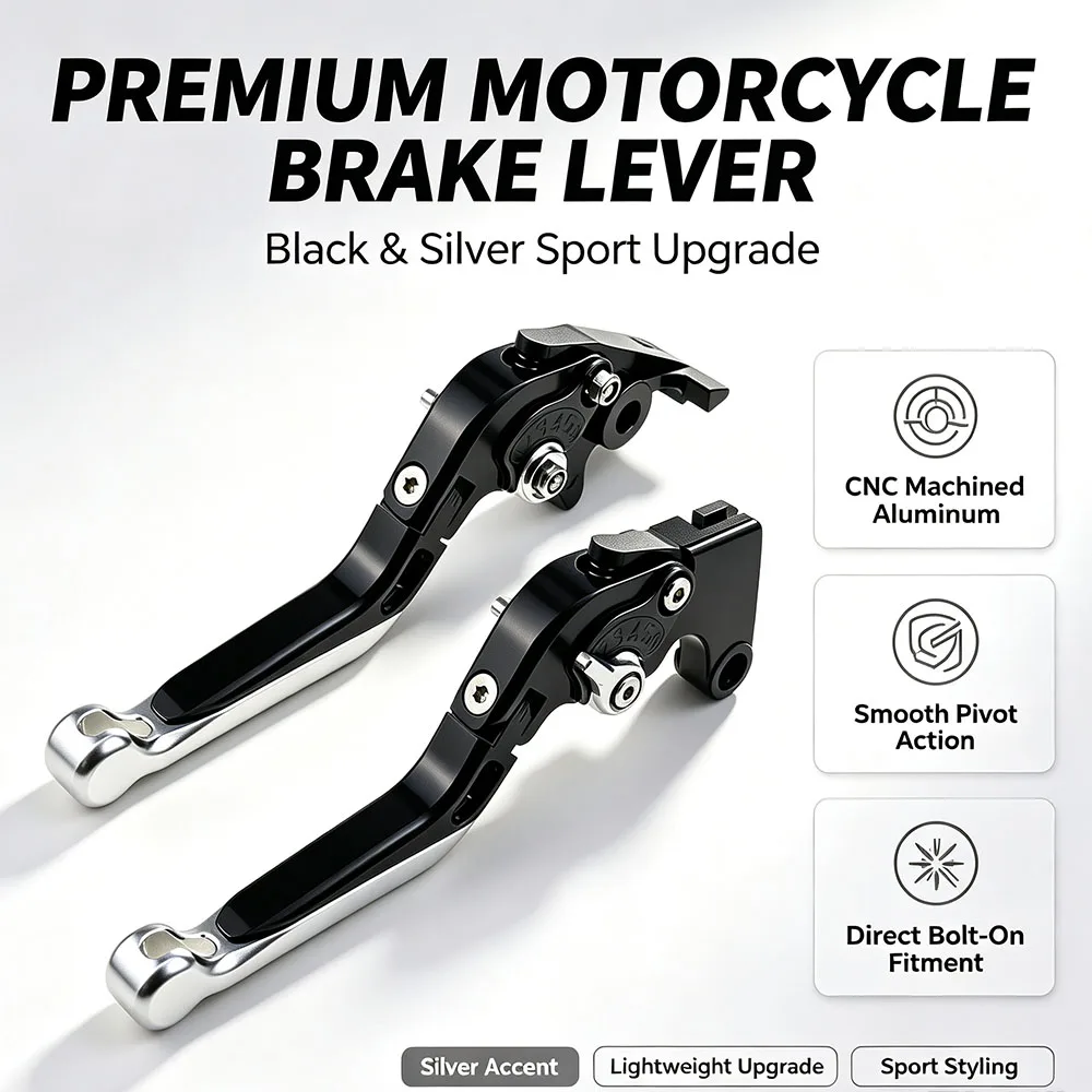 Para Ducati Monster 797 2017-2018, juego de manetas de freno y embrague plegables y extensibles CNC, ajustables, en negro, azul, rojo, dorado y naranja.