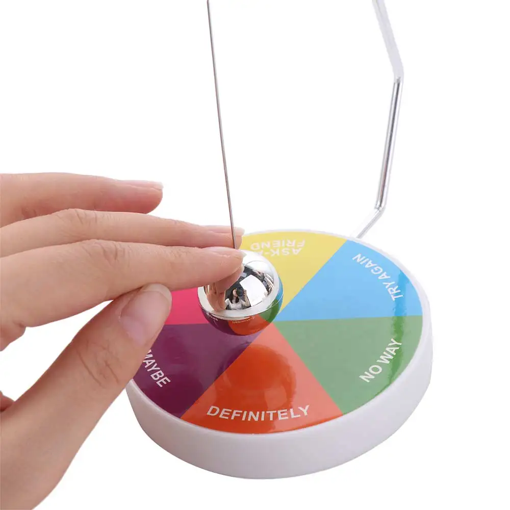 Slinger Selector Magnetische Beslissingsmaker Decoratie Cadeau Home Decor Lucky Beslissingsbal Grappig Leuk Dynamisch Bureau