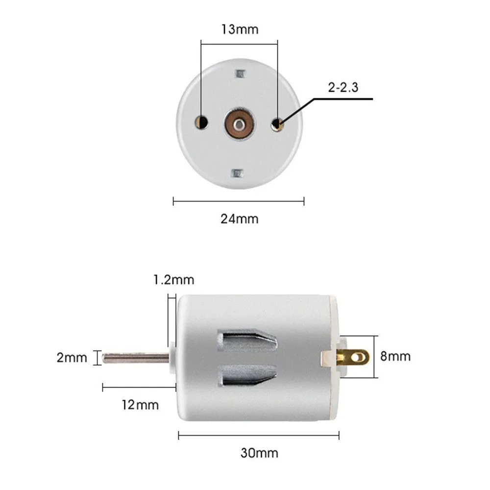 Mini 280 DC 3-12V 5000-15000RPM DC Motor High Speed Strong Magnetic DIY Motors  Electric Machinery Tool