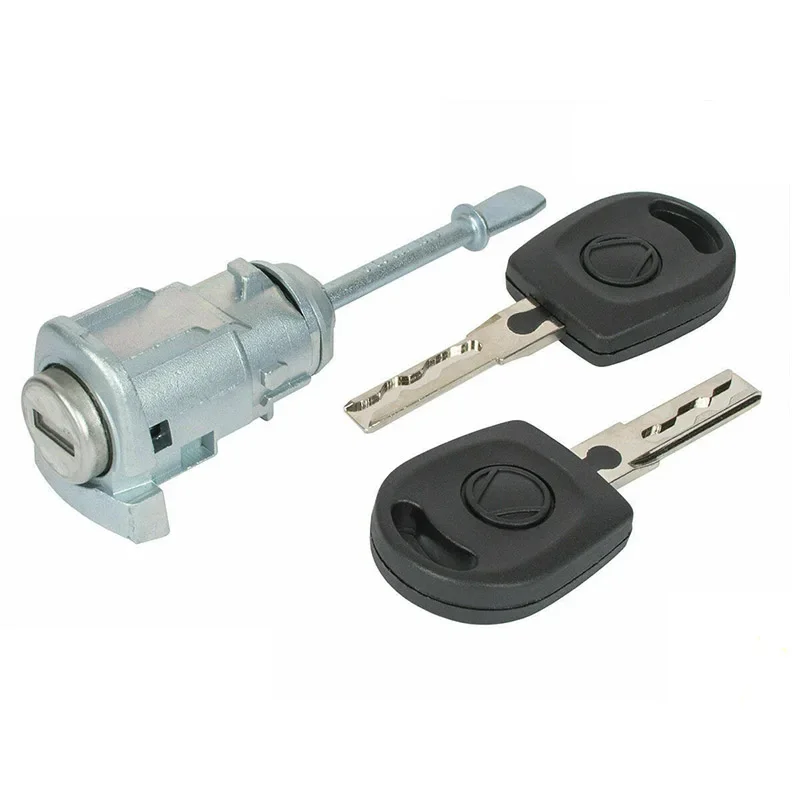 New Left/ringt Driver Door Lock Cylinder For Seat Cordoba Ibiza III 6L3837167B/6L3837168B+KEY 2002-2008