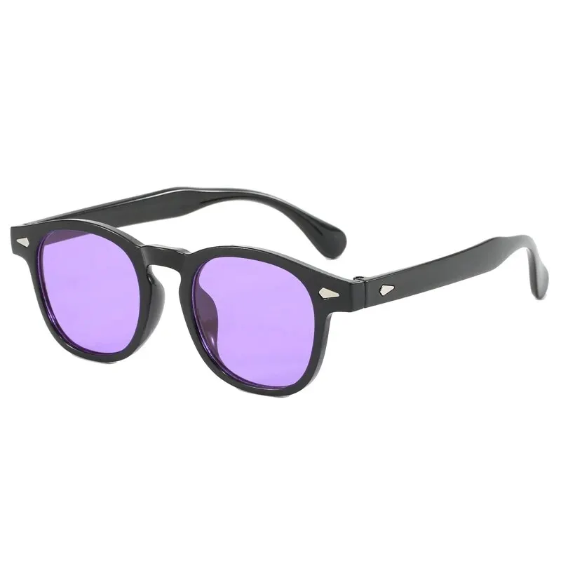 Vintage Oval Classic 4 Small Ding Stylowe dekoracyjne okulary przeciwsłoneczne dla mężczyzn i kobiet
