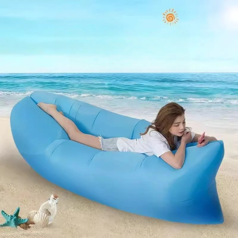 Portable Outdoor Inflatable Lazy Camping Air Cushion Sitting Inflatable Lying Down Nice Outdoor Furniture Opblaasbaar ZYCQSF