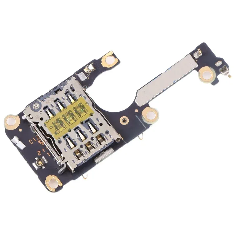 Original SIM Card Reader Board With Mic For OPPO Find X3 Phone Board Repair Replacement Part