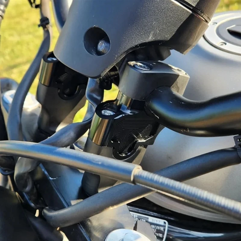 

CMX300 CMX500 CMX1100 Handlebar Riser Handlebar Mount Clamp Adapter for Honda Rebel CMX300 500 1100 2017-2021 Motorcycle Parts