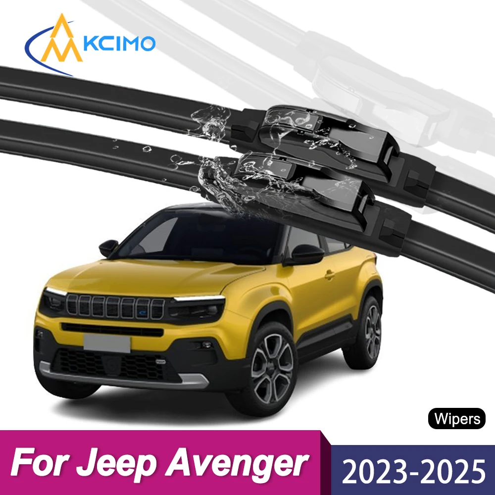 

Wiper Blades for Jeep Avenger 2023-2025, Front Windshield Wipers, Streak-Free Quiet All-Weather Wipers