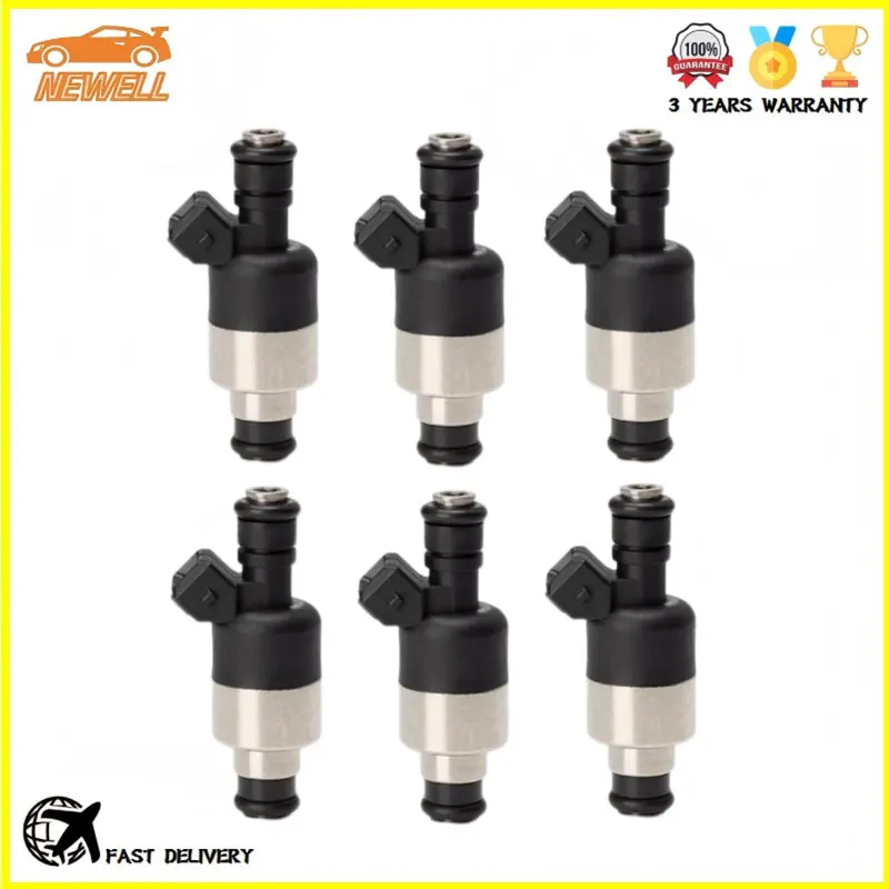 

4/6pcs Fuel Injector 17113744 17104989 FJ10456 For Chevrolet Buick Pontiac Oldsmobile V6 1000cc High Quality Engine Fuel Nozzle