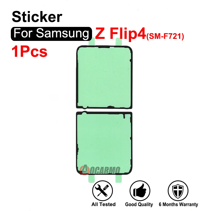 For Samsung Galaxy Z Flip4 5G SM-F721 F7210 Back Cover Adhesive Glue Sticker