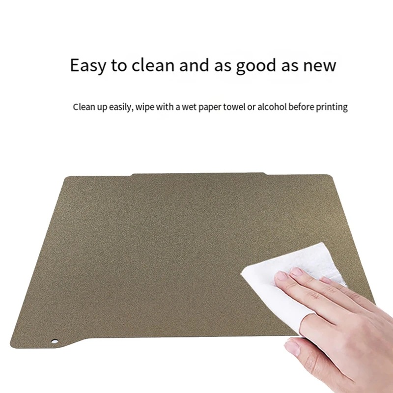 3D Printer PEI Build Plate Double Sided Printing Platform PEI+PET For Prusa Mini Steel Plate For PLA/PETG/PETG-CF/Nylon Durable