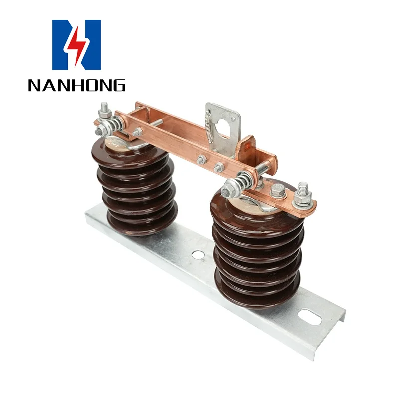 Nanhong GW9-12/630 outdoor high-voltage isolation switch 10KV high-voltage knife switch isolation switch new old type