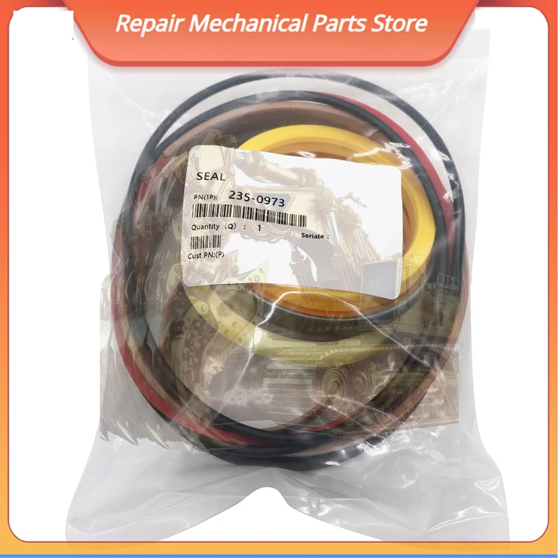 

Hydraulic Cylinder Seal Kit 235-0973 2350973 Boom Cylinder Seal Kit For Cat 416d 420d Machinery Engines Parts
