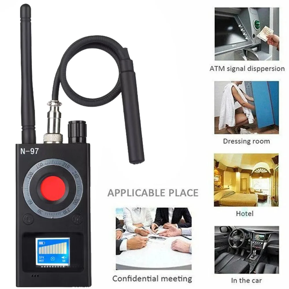 Anti Candid Detector Camera Bug Gadgets Aftappen Finder GSM GPS Signaal Lens RF Tracker Detecteren Multifunctionele Spy Camera's Scan