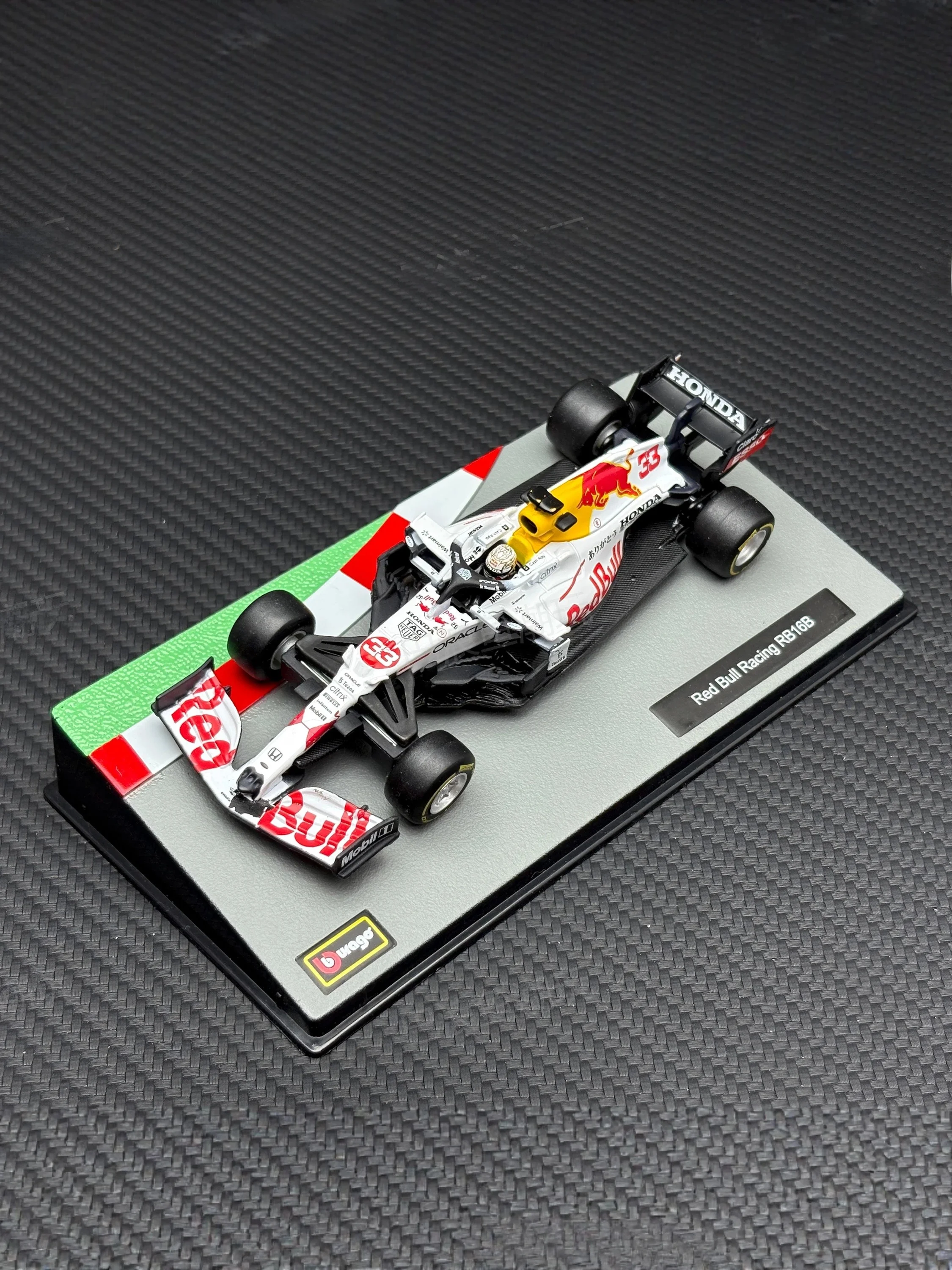 Modelo de coche de aleación White Bull RB16B, estilo Vesta Pan, juguete de simulación coleccionable para niños de 14 años en ...