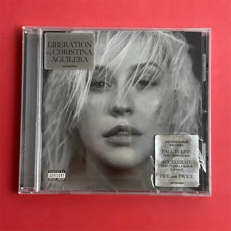 Pop CA Christina Aguilera Музыкальный компакт-диск Liberation Альбом Fall In Line Music Record Like I Do Косплей Walkman Car Soundtracks Box Подарок