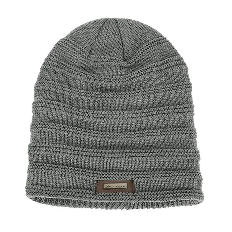 Neue Unisex Pelz Gefüttert Beanie Hut Warm Halten Winter Hut Dicke Weiche Stretch Hut Für Männer Und Frauen Mode Winter Kappe