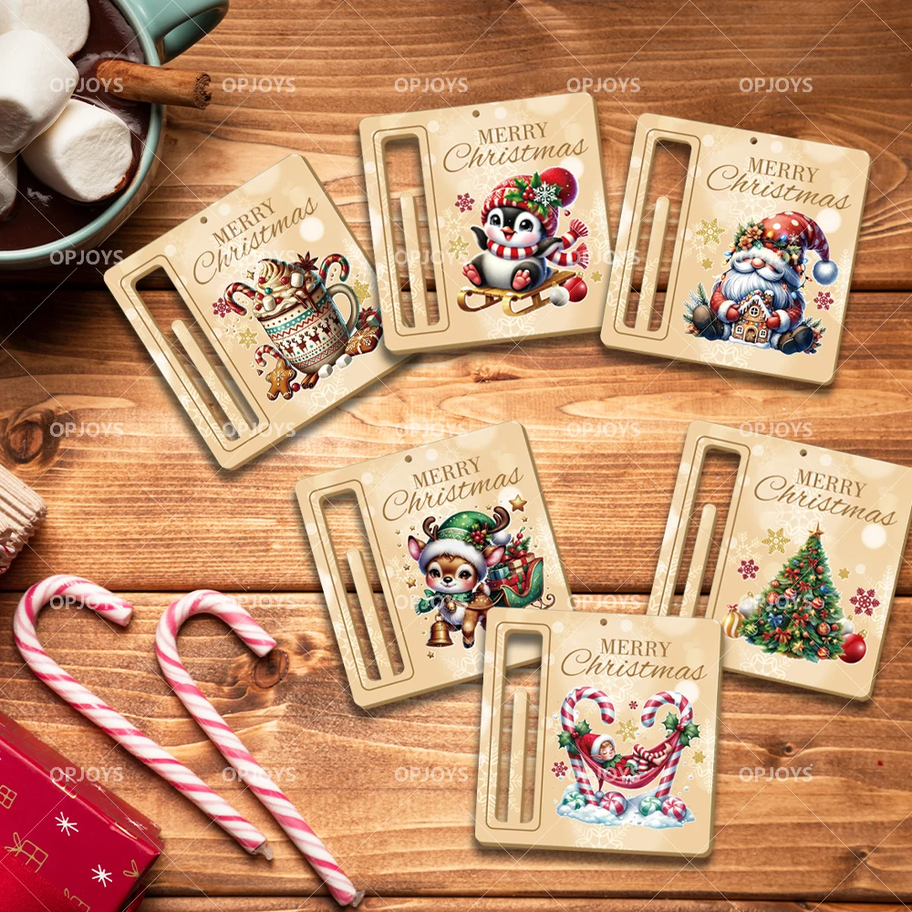 عيد الميلاد الديكور سنو المال كليب 6 قطعة/المجموعة ، ندفة الثلج أصحاب النقدية والحلي ، المعلقات شجرة الحسنات