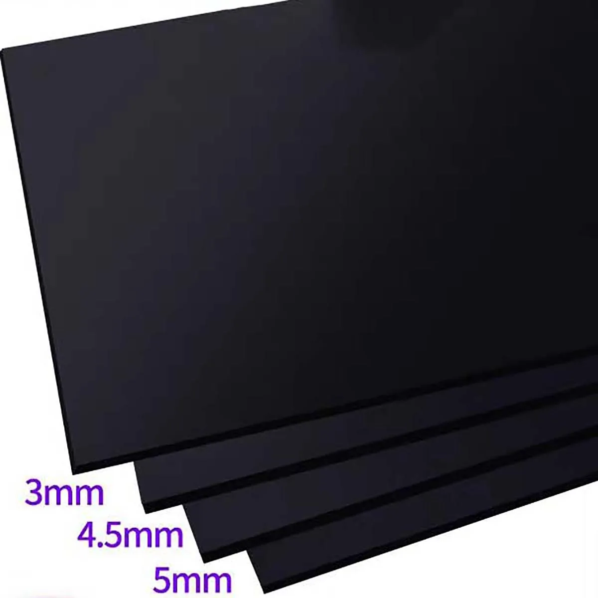 3/5Pcs 200X300mm Black/White Chevron Board PVC Sheet Thickness 1/2/3/5/7mm Architectural Model Handmade High Density Foam Board