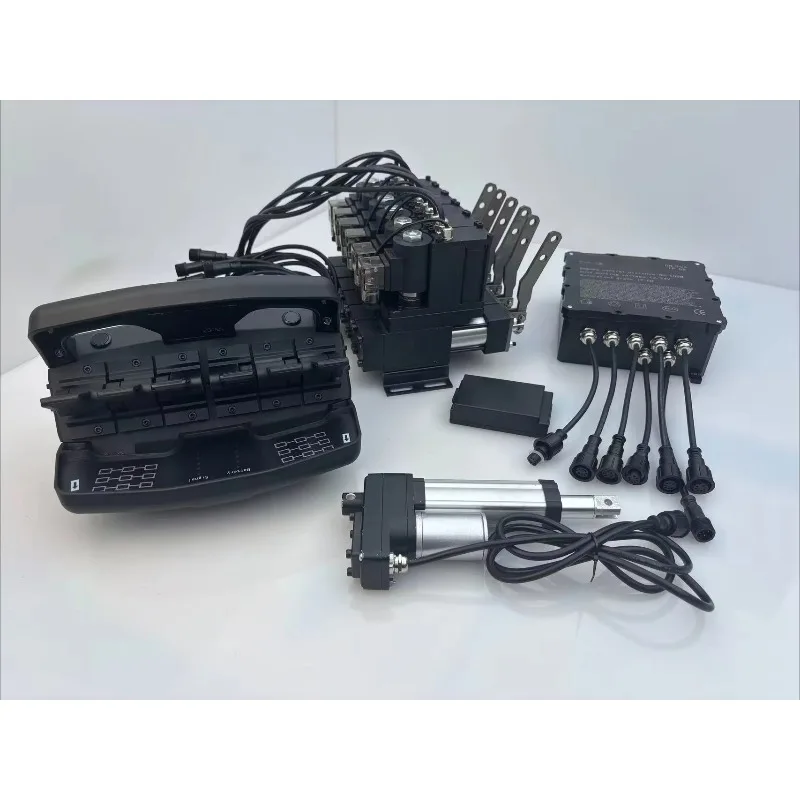 2026 Control Remoto Inalámbrico para Grúa con 6 Palancas de Mando, 12V/24V, Impermeable, Control Proporcional,