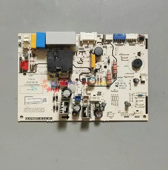 

New Midea Air Conditioning Control Panel 17122000020810 CE-KFR26G/Y-AF.D.01.NP-1 CL1-KF35G/AFB(115V)