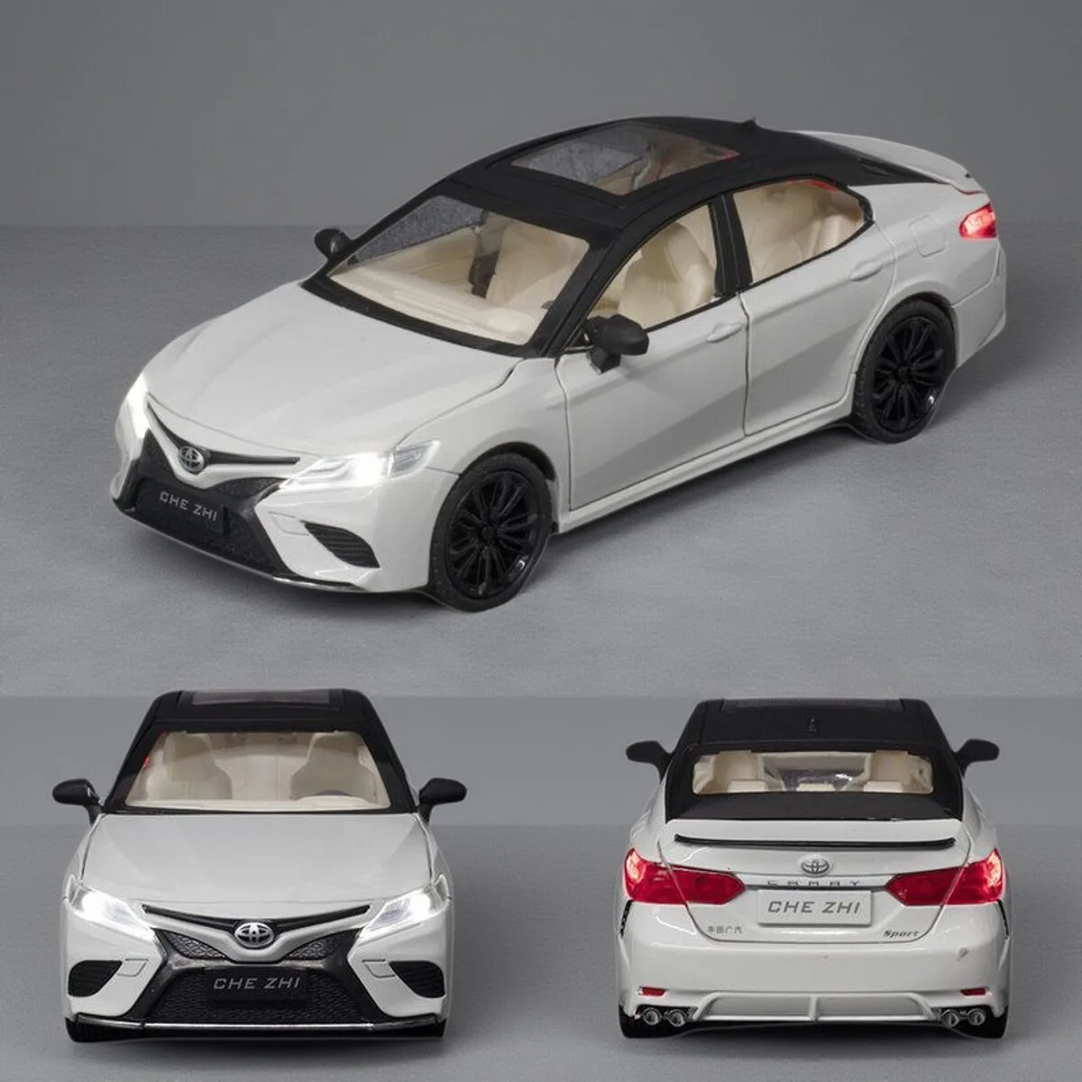

1:24 Camry высокая имитация литья под давлением модель автомобиля из металлического сплава звук свет отступить коллекция детские игрушки подарки