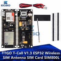 TTGO T-Call V1.3 ESP32 Wireless Module SIM Antenna SIM Card SIM800L Module And GSM/GPRS Antenna for arduino